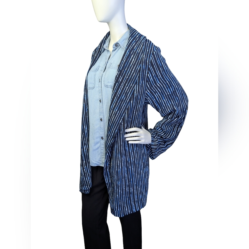 Babaton Abstract Stripe Kimono | Size M | Aritizia